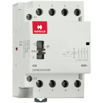 Havells Automatic Modular Contactors With Manual Override FP 63A