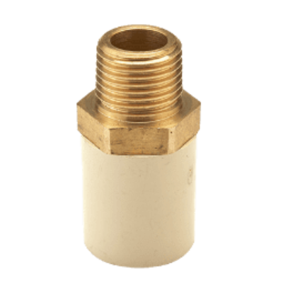 Ashirvad CPVC Male Adapter Brass Threaded