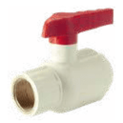 Ashirvad CPVC Ball Valve With Brass Threaded (One Side)