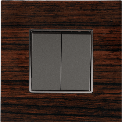Havells Signia Grande 2 M Dusky Wood Outer Plate