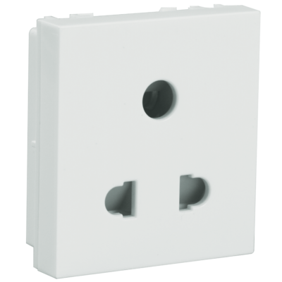 Havells Oro 6A 3 Pin Shuttered Socket